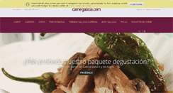 Desktop Screenshot of carnegalicia.com